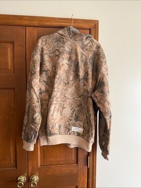 Comfrt Brown Camo Hoodie Sweater